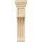 Ekena Millwork 4"W x 4"D x 14"H Recessed Groove Corbel, Maple COR04X04X14REMA - alternate 3